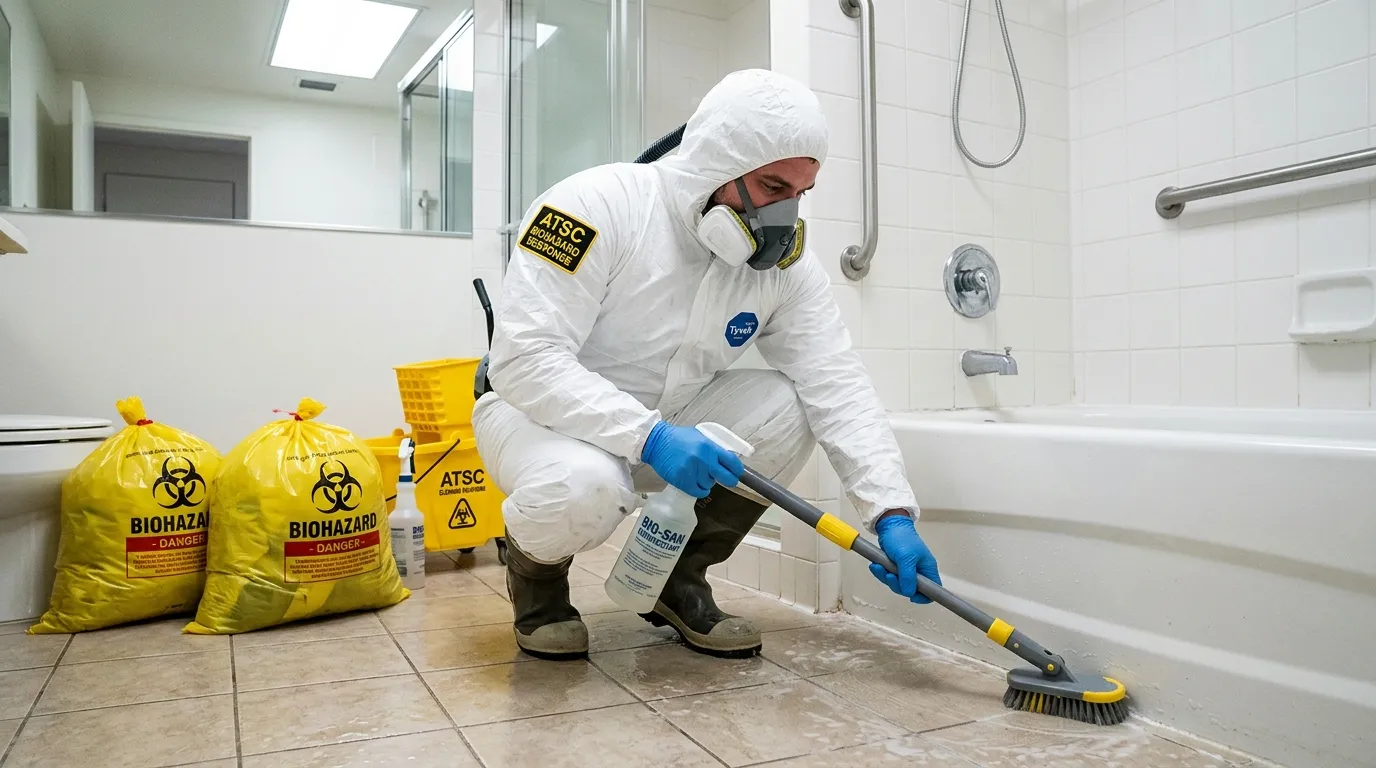 Decontamination equipment deployed for Blood Cleanup in District Heights